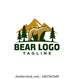 Polar Bear Logo Stock Image