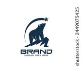 Polar Bear Logo, suitable for any business related to Polar Bear