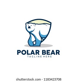 Polar Bear Logo Template
