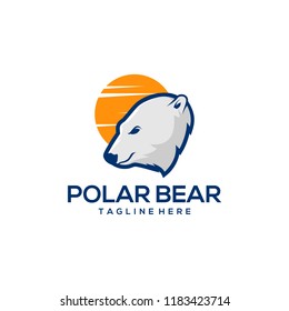 Polar Bear Logo Template