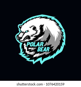 Polar Bear Mascot Logo