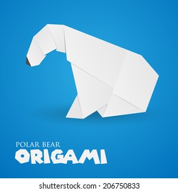 polar bear origami