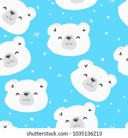 Polar Bear Pattern Seamless