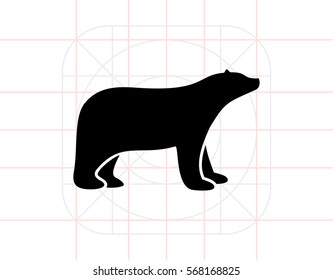 Polar Bear Simple Icon