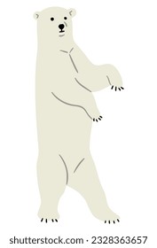 Polar Bear Single 14, Vektorgrafik