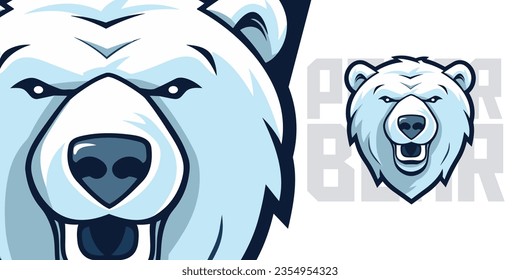 Polar Bear for Sport and E-Sport Gaming Teams: Unite your sport and e-sport gaming teams with the symbolism of the polar bear.

