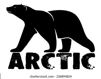 polar bear symbol  Arctic