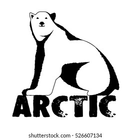 Polar bear symbol of the Arctic