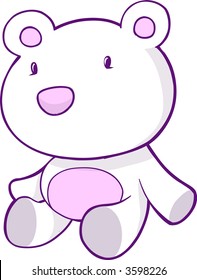 Polar Bear Vector Illustration