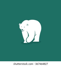 Polar bear - vector illustration
