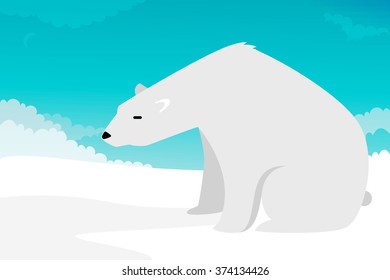 Polar Bear vector illustration