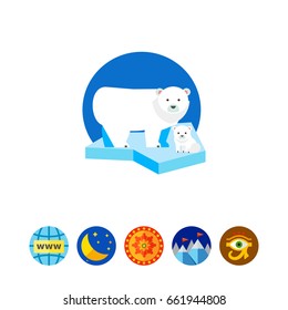 Polar Bears Icon