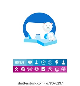 Polar Bears Icon