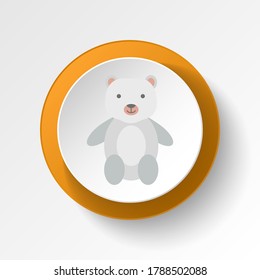 Polar beer color icon. Elements of winter wonderland multi colored icons. Premium quality graphic design icon