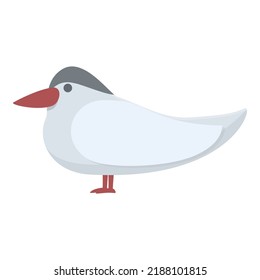 Polar bird icon cartoon vector. Arctic bird. Alaska wild