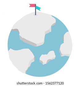 Polar Cap of the Earth