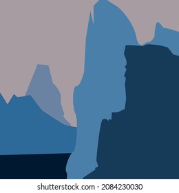 Un plano de diseño polar se puede usar como diseño de pegatinas para aventureros polares y cualquier cosa relacionada con los polos.
