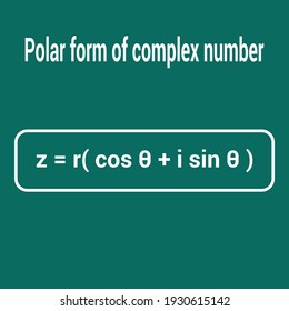 polar form of complex number formula