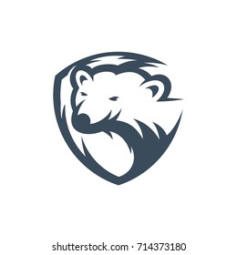 Polar logo template vector illustration