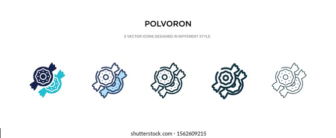 polar on icon in different style vector illustration. two colored and black polar on vector icons designed in filled, outline, line and stroke style can be used for web, mobile, ui