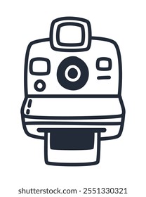 polaroid camera photo vintage aesthetic isolated