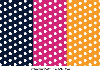 Polca dot pattern background design. can be applied in books, mugs, packaging and many others