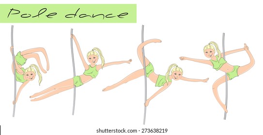 pole dance girls