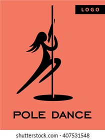 Pole dance logo