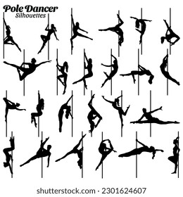 Page 3, Pole dancer silhouette Vectors & Illustrations for Free Download