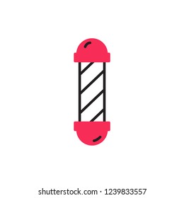 pole icon vector with modern style. barbershop icon