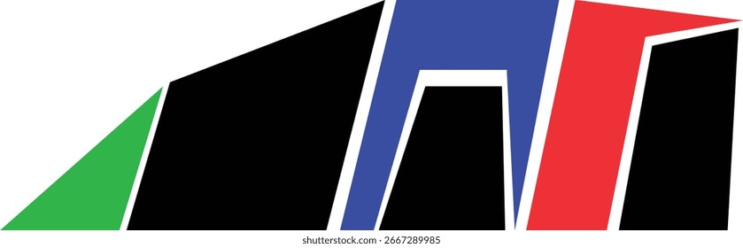 Pole Position High Speed Racing Stripes und karierte Fahne Decals für Sportwagen