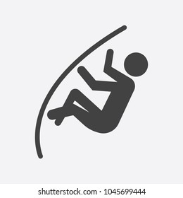 Pole vault icon