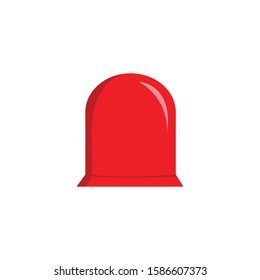 Police Alarm simple illustration clip art vector