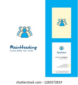 Police avatar Creative Logo and business card. vertical Design Vector
