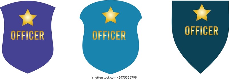 Police badge. Police department emblems isolated on white and black background. Flat outline badges with shields for cop, officer and sheriff. Symbol of detective and policeman. Vector.
Vector Formats