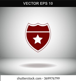 Police badge icon