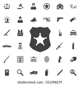 police badge icon