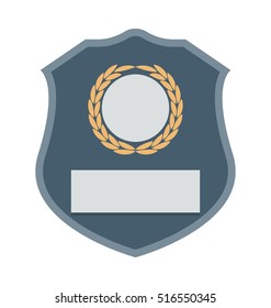 Police Badge Vector Icon