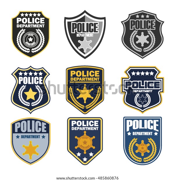 Police\
badges