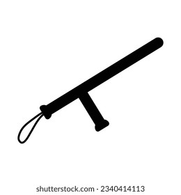 Police Batons icon, vector illustration symbol design