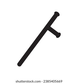 Police Batons icon, vector illustration symbol design