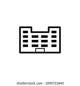 police building icon. Element of building icon for mobile concept and web apps. Detailed police building icon can be used for web and mobile on white background
