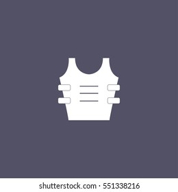  Police bulletproof icon