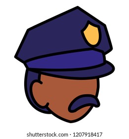 police cap design