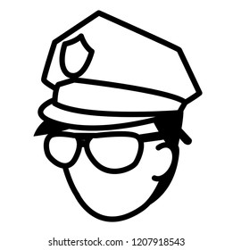 police cap design