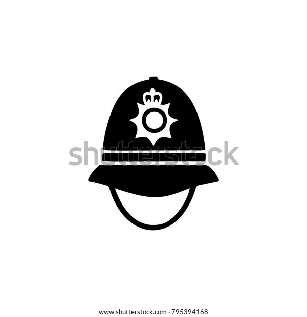 police cap in England icon. Element of United\
Kingdom culture icons. Premium quality graphic design icon. Signs,\
outline symbols collection icon for websites, web design, mobile\
app white background