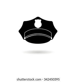 Police cap icon.