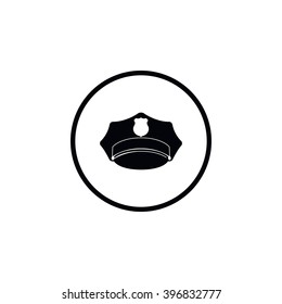 Police cap icon.