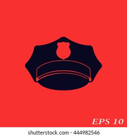 Police cap icon.