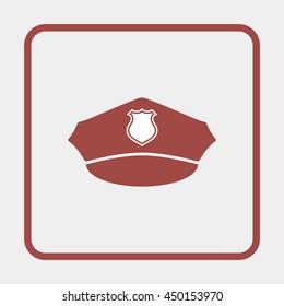 Police cap icon.
